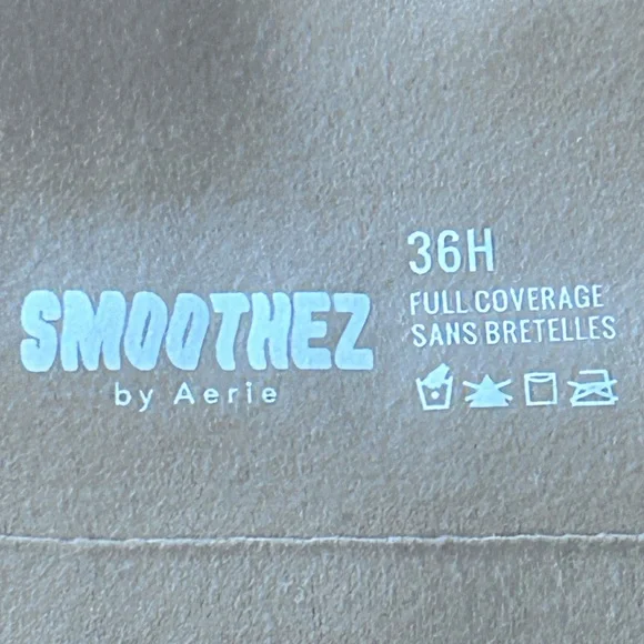 Aerie Smoothez Full Coverage Wire Bra 36H Beige NWT - Picture 8 of 10